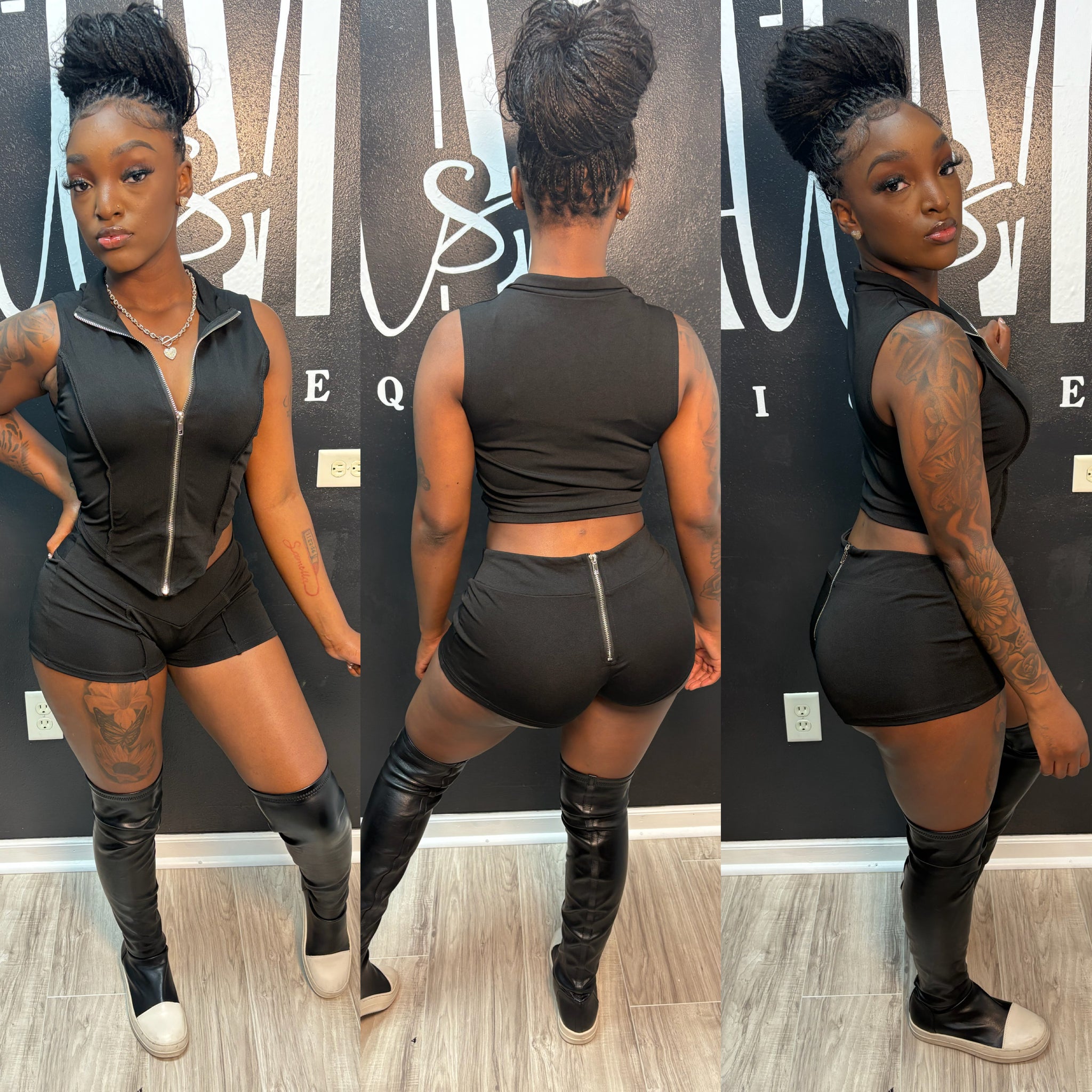 Blackin out set
